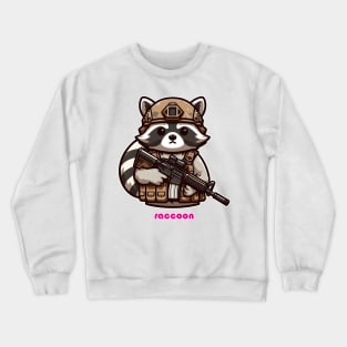 Tactical Raccoon Crewneck Sweatshirt